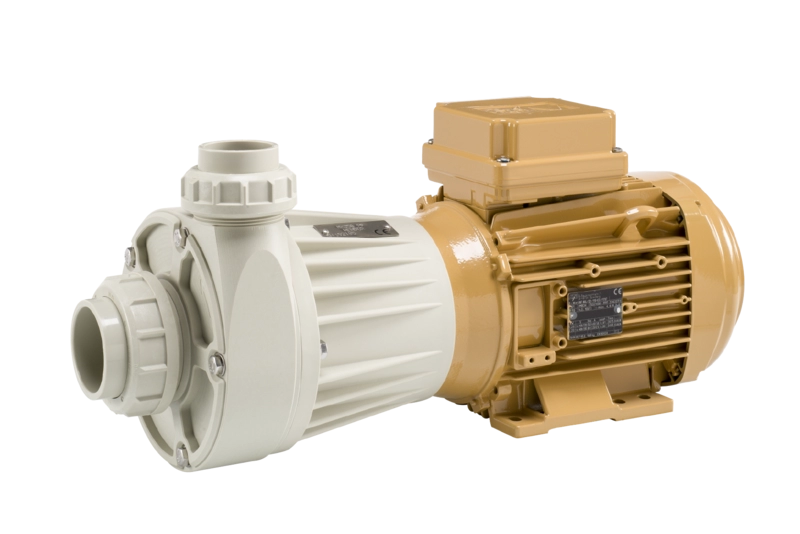 Horizontal centrifugal pump from the Hendor M110 .. M400 series 